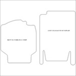 Smart Car Crossblade LHD Car Mats
